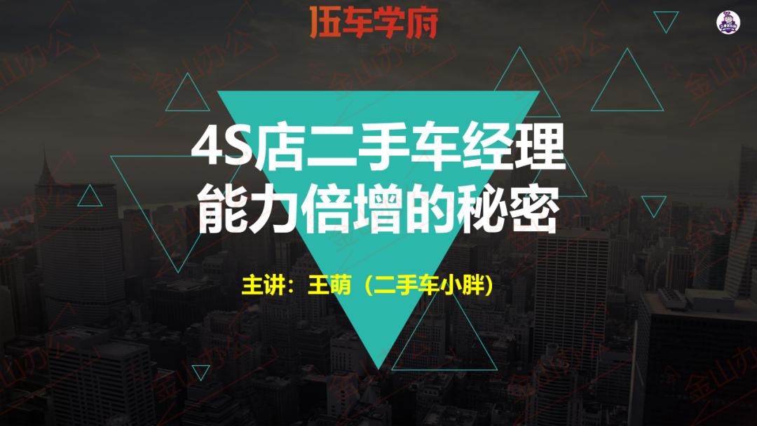 二手车经理,二手车经理和销售经理