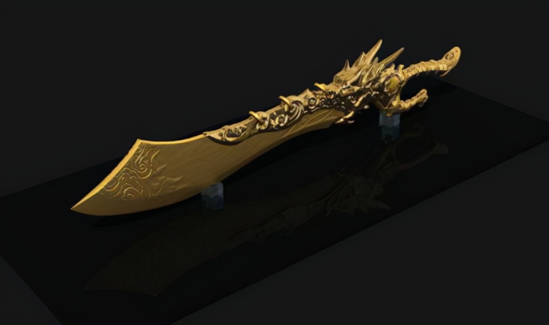 传奇手游：屠龙刀的由来，又是如何成为传奇的神兵利器