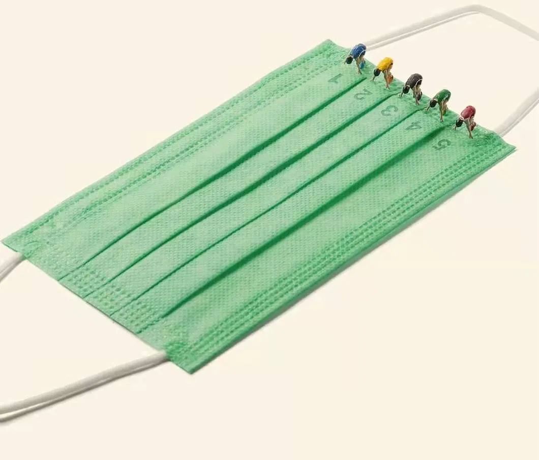 这个日本人，把奥运场地做成一个口罩那么大......