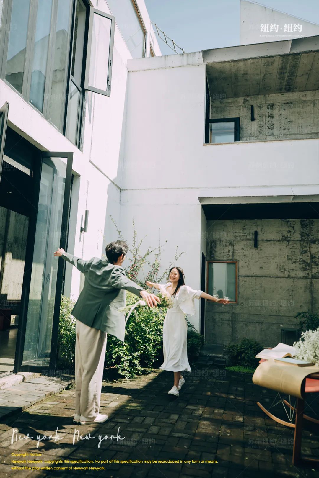 工业风婚纱照,极简冷淡风婚纱照