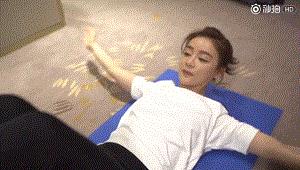 袁姗姗的马甲线宋茜的马甲线,马甲线女王袁姗姗保持马甲线5年