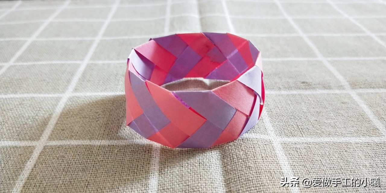 可爱的小熊手环简单手工,小兔子手环手工教程