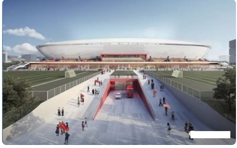 上港浦东足球场效果图,上海浦东足球场最近的比赛