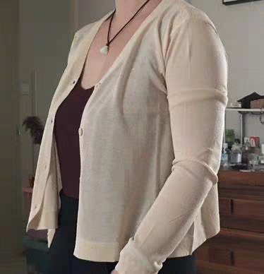 针织衫胖低领,针织衫太显胖如何处理