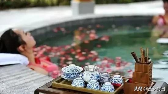 蓝田泡温泉最佳地点,去蓝田泡温泉的感觉