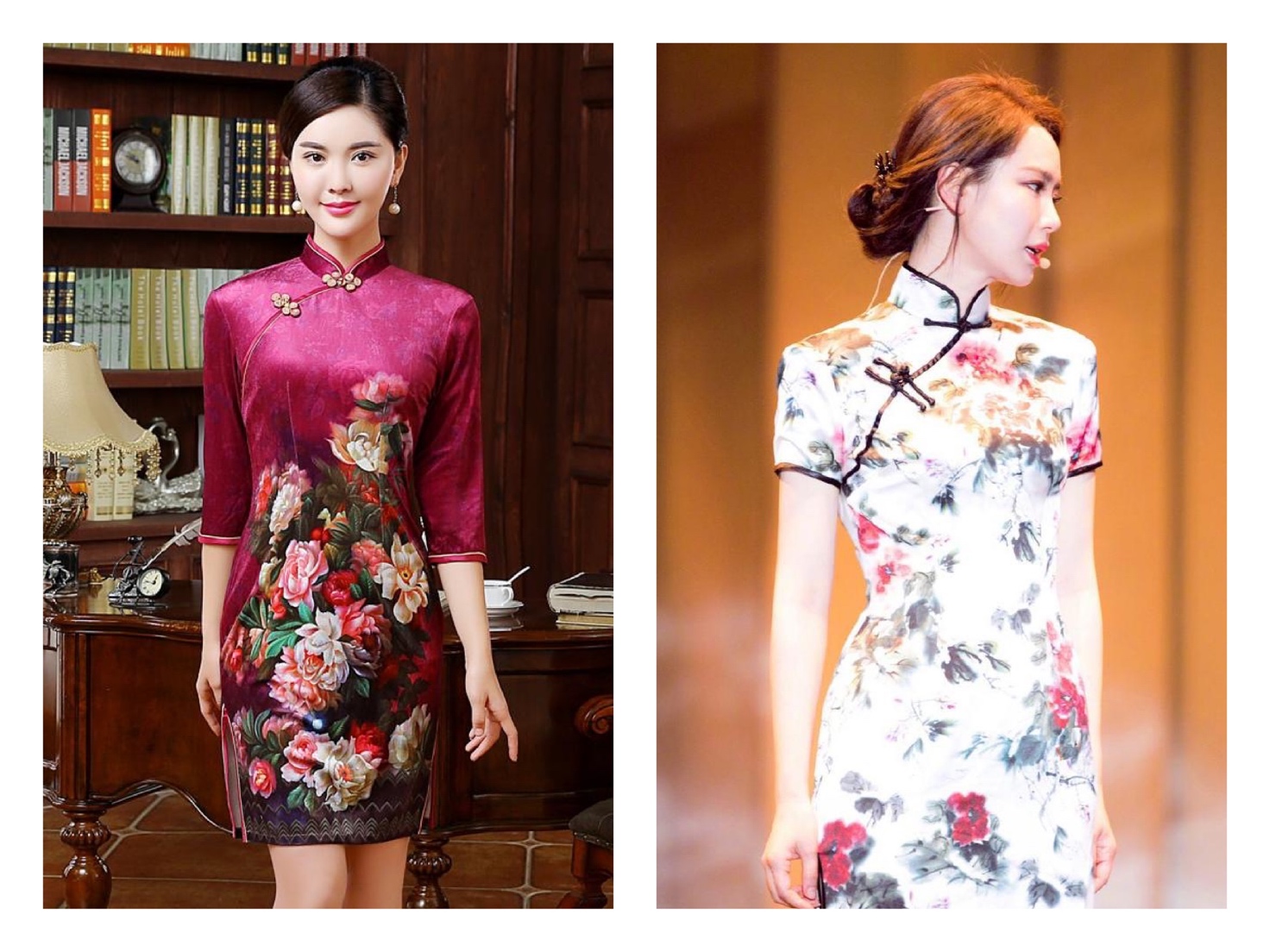 关于什么样的身材适合穿旗袍,穿旗袍穿的不是身材而是风韵