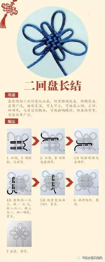 8款中国结编绳图解教程,八种最美中国结手工图