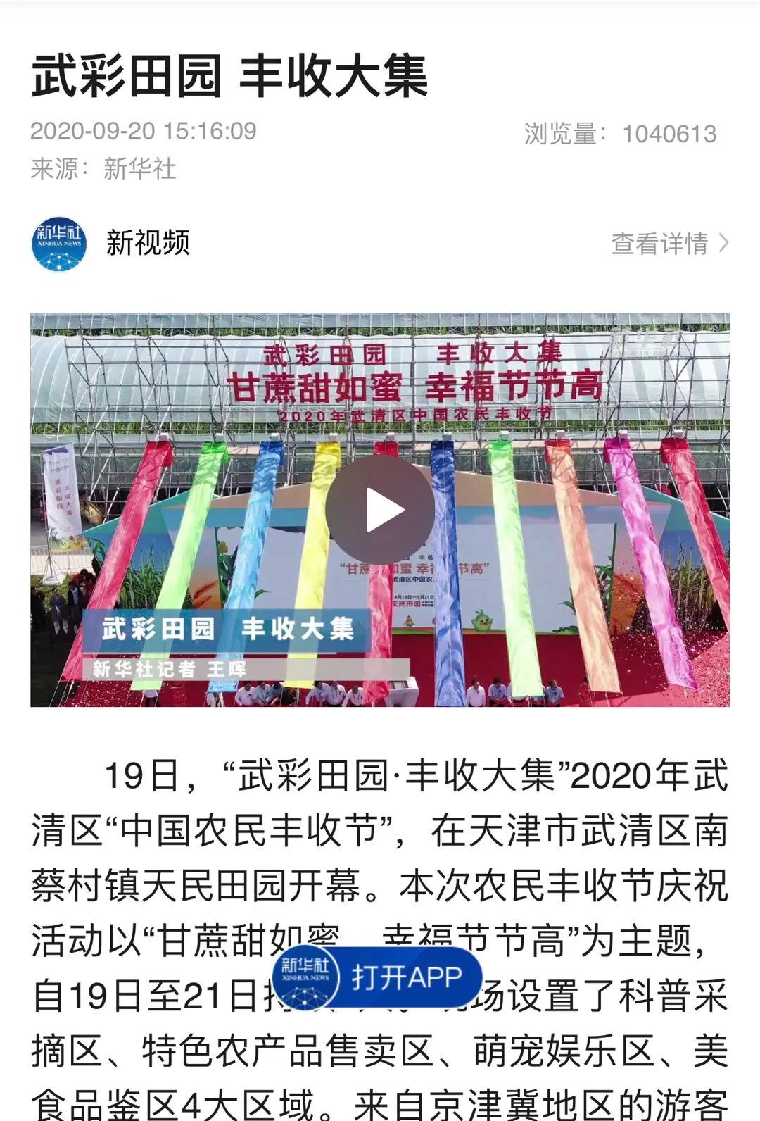 央媒集体点赞,央视新闻联播点赞9万亩小麦