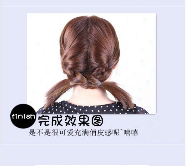 100种漂亮头发编法,100种编头发的视频教程