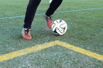 停球地滚球教学,停球高空球