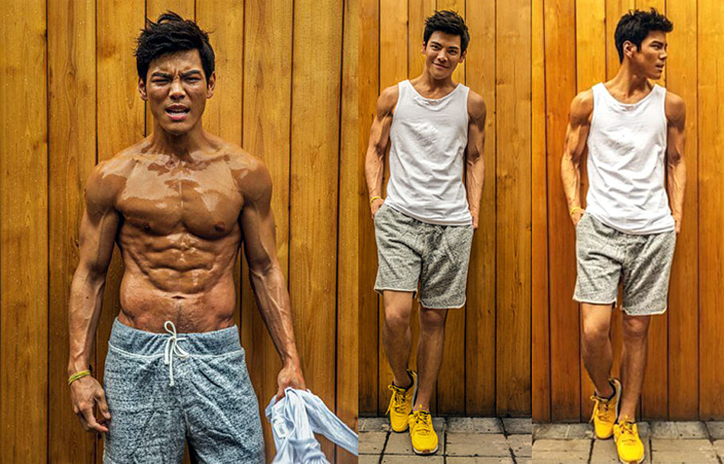 向佐一身肌肉怎么锻炼的,向佐健身练腰