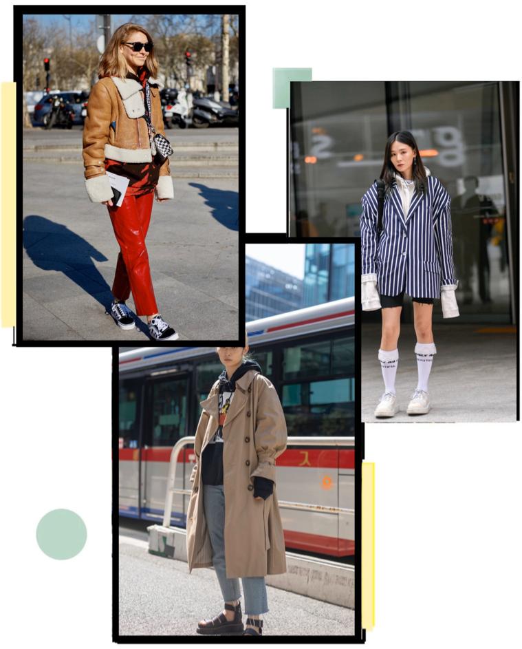 秋冬季节卫衣单穿有些冷，加件外套一起穿，舒适时尚又有范儿