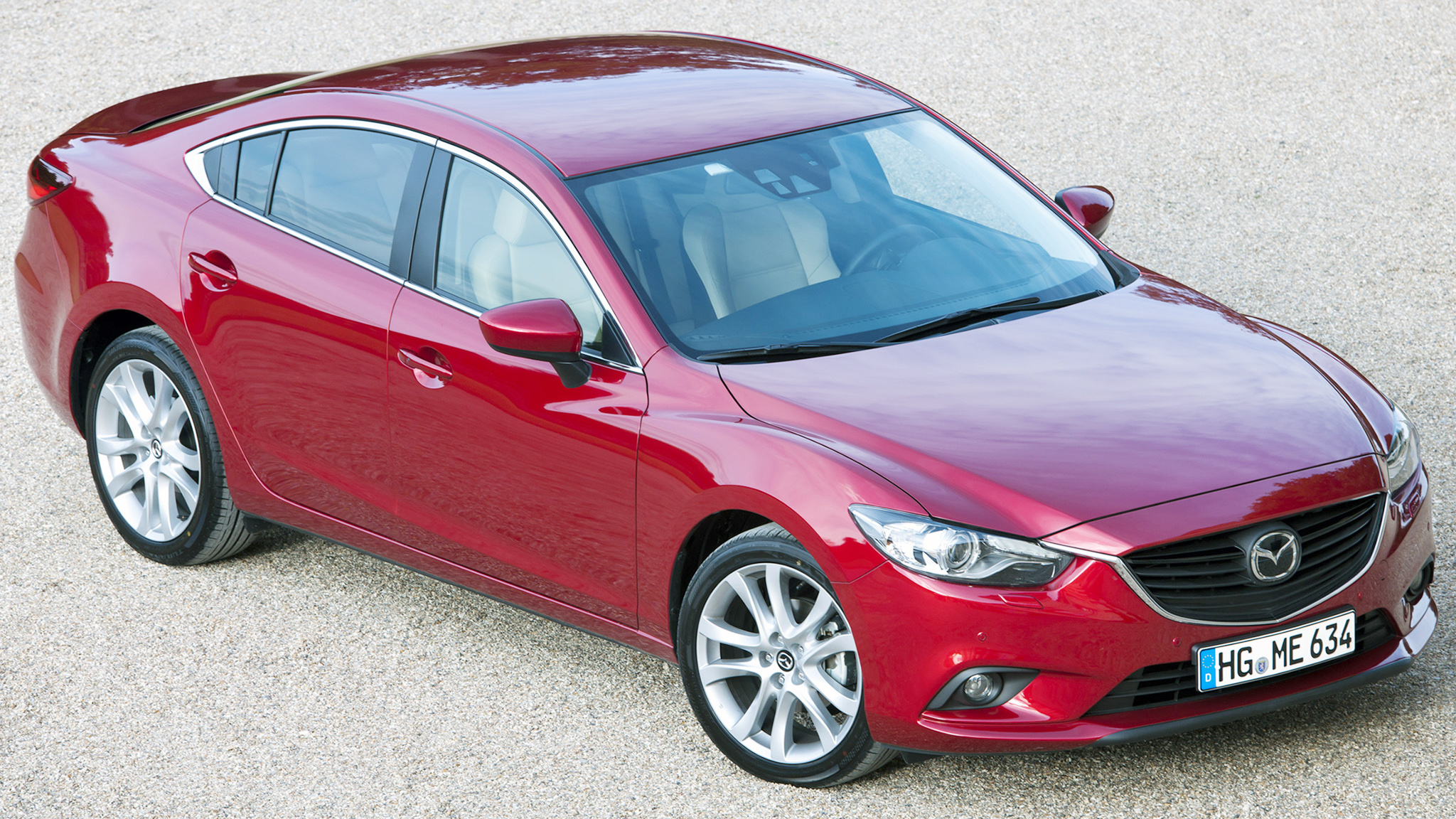 红色马六07款二手多少钱,当年红色马自达6多少钱