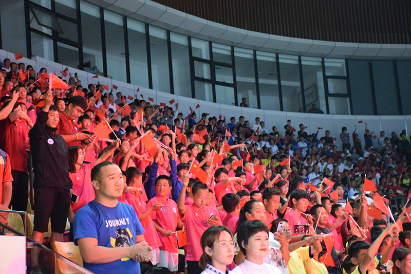 2019“足球频道·电力杯”一带一路国际青少年足球夏令营开幕