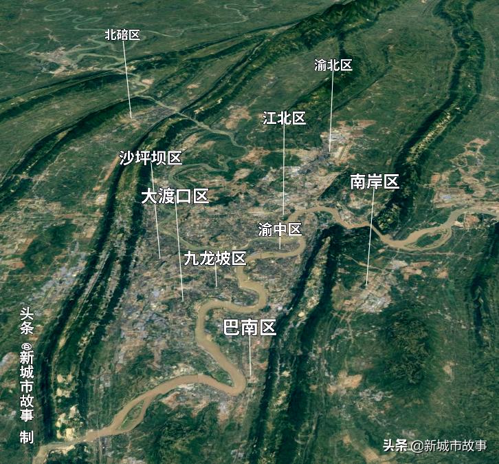 中国行政区划市图片,重庆市开州区行政区划