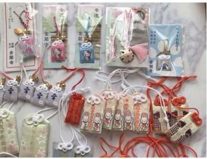 日本御守铃铛猫,日本御守护身符