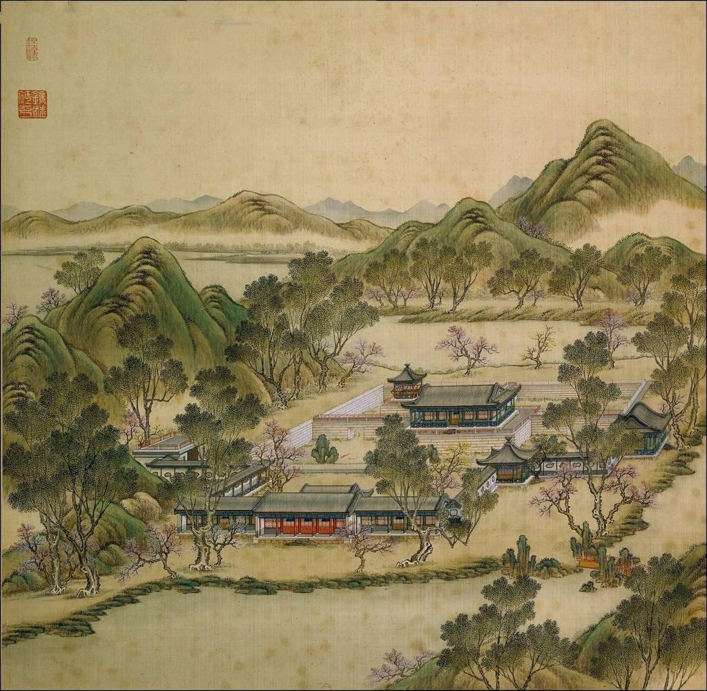 余晖映照出娇艳的晚霞,余晖映衬下美景