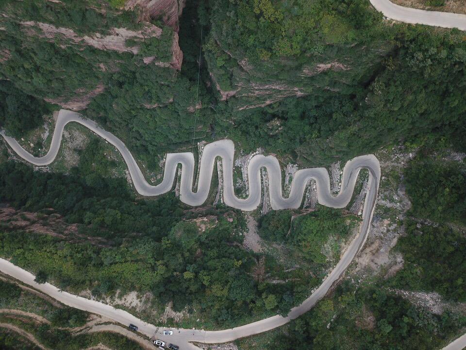 太行大峡谷挂壁公路自驾,郭亮太行大峡谷路线图
