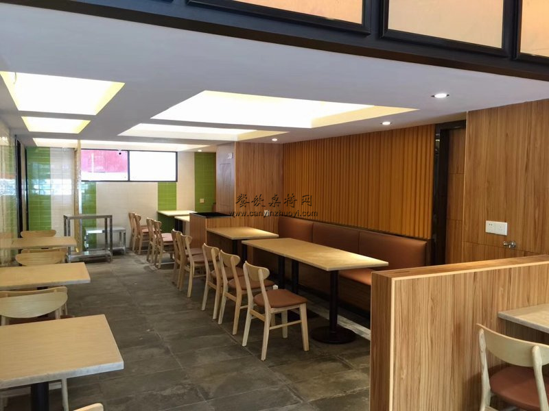 卡座沙发餐厅桌椅,餐厅沙发卡座桌椅组合尺寸