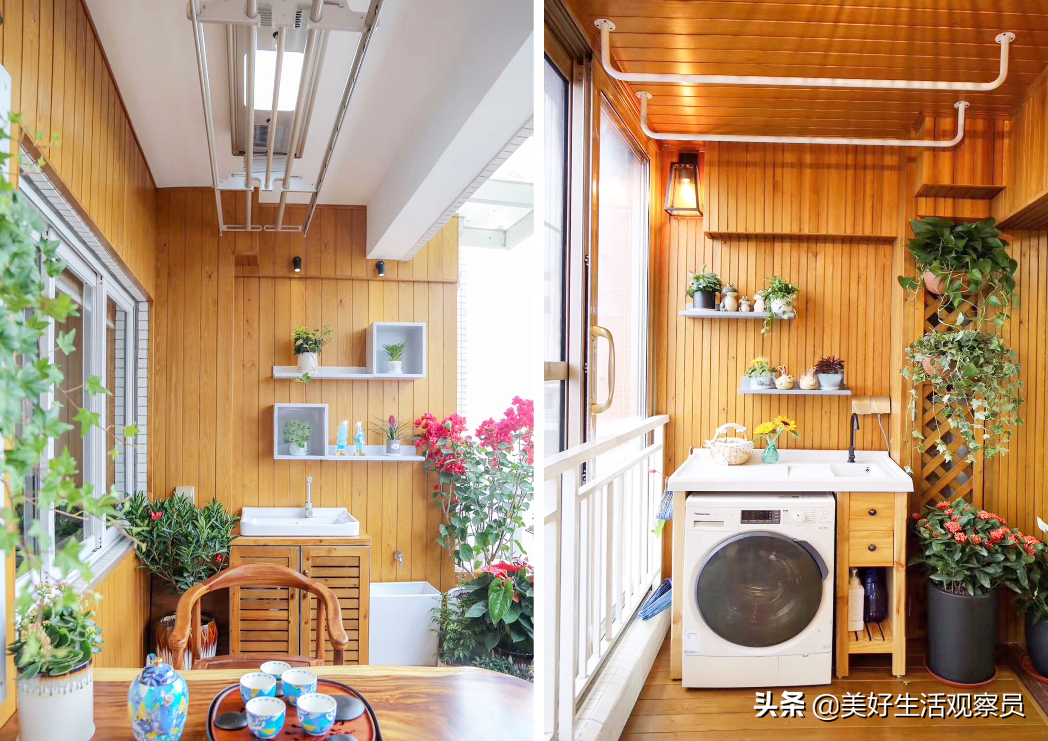 阳台洗手池拖把池一体,阳台洗手池改成拖把池