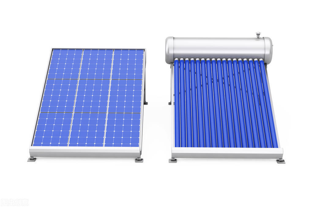 空气能热水器和太阳能连一起原理,太阳能热水器与空气能热水器价格