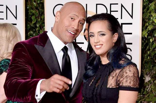 强森的女儿长相,有种遗传叫袁泉女儿