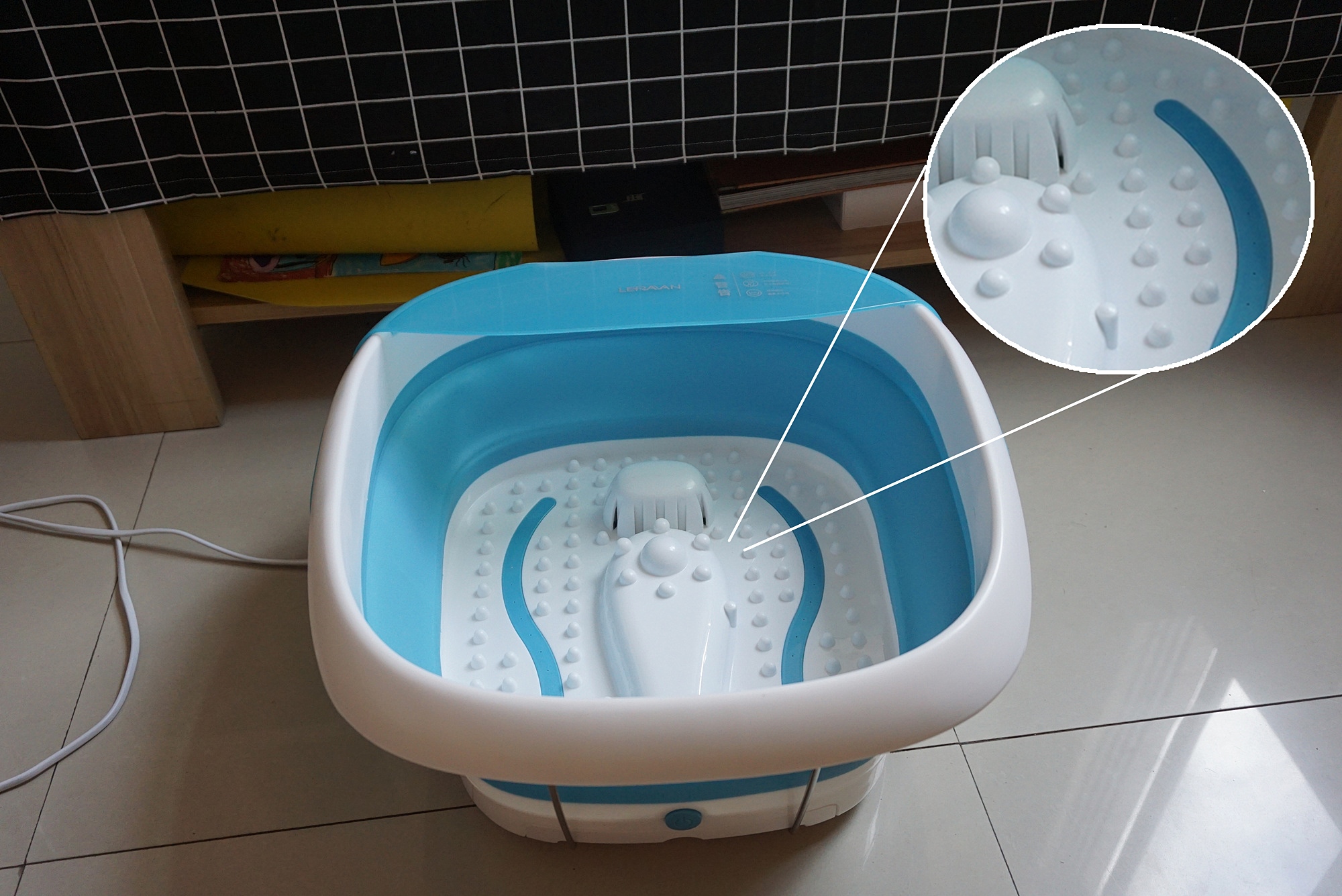 小米足浴盆推荐测评,小米有品乐伽折叠足浴盆说明书