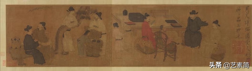 说不清的文化官司--《文苑图》与《琉璃堂人物图》是谁仿了谁？