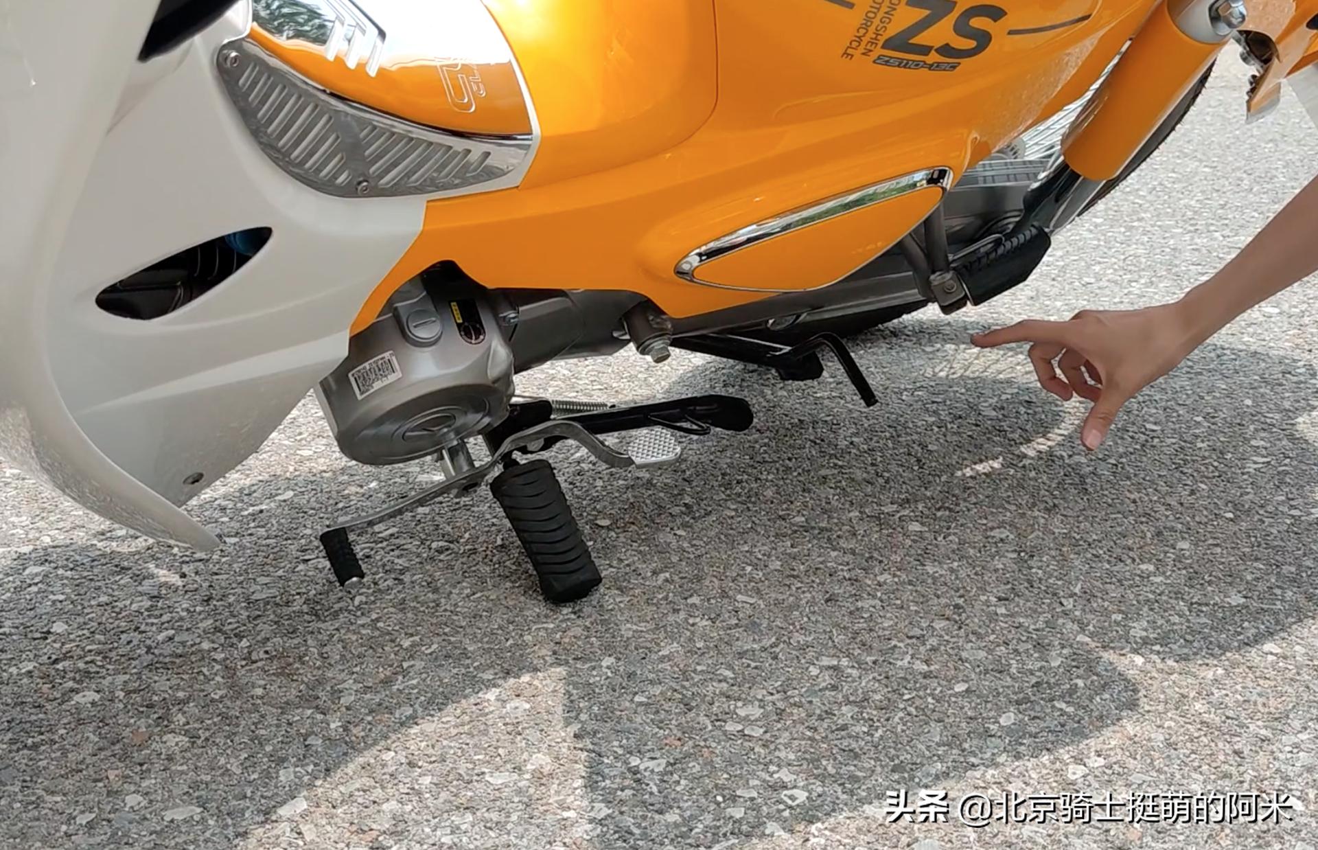 宗申幼兽新款110多少钱,新款复古幼兽弯梁110摩托车价格