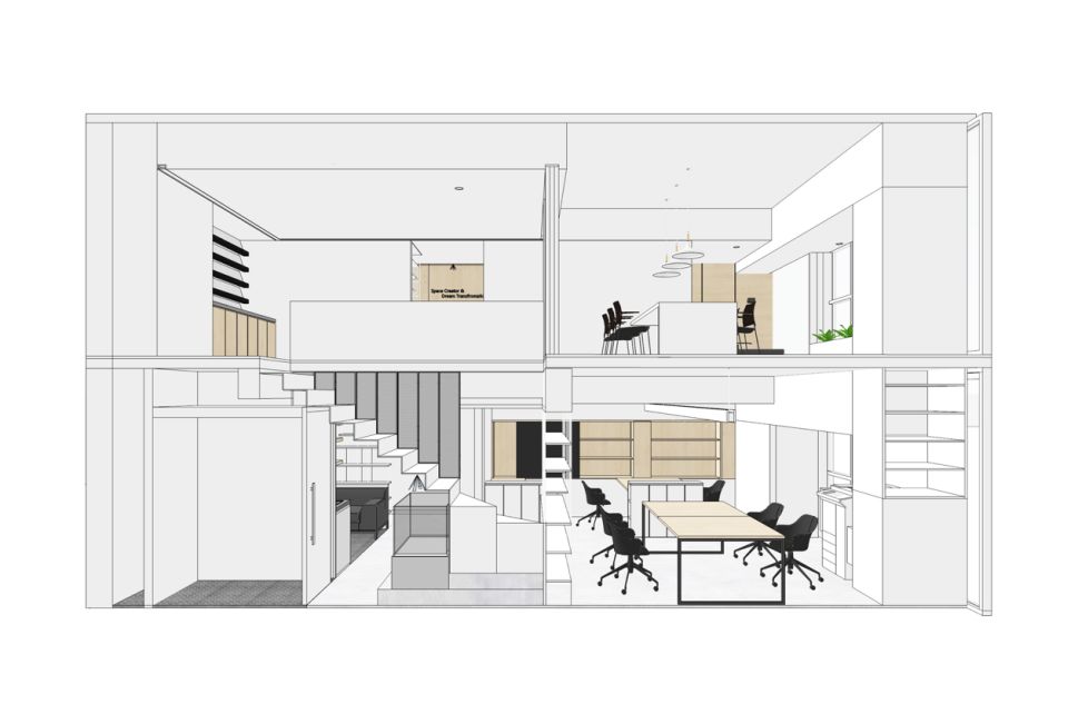 简约开放办公区设计,郑州办公空间设计风格