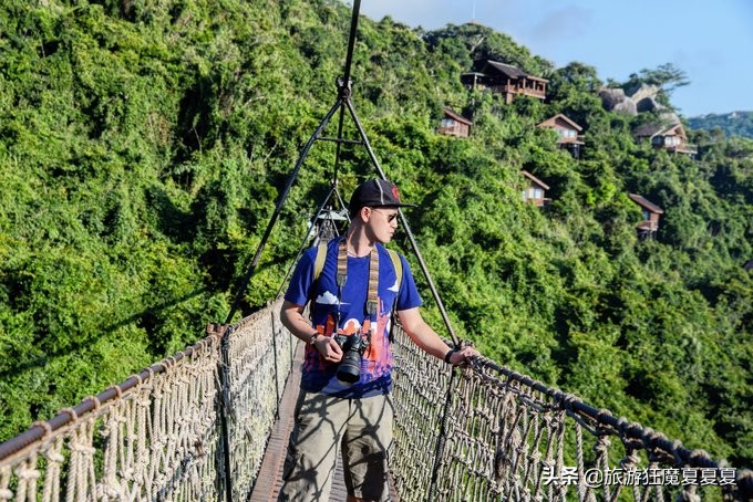 三亚亚龙湾热带雨林美景,在三亚感受亚龙湾的惬意