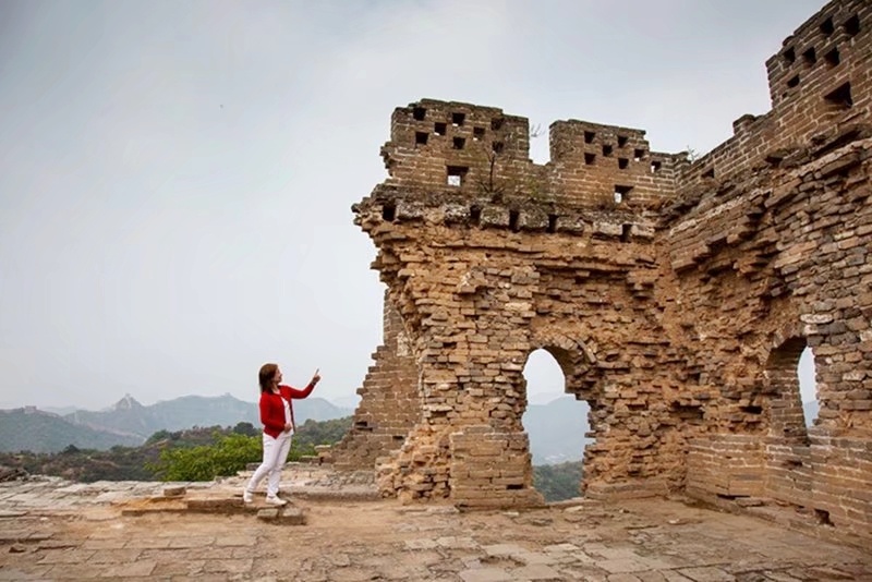 金山岭长城波澜壮阔,拍金山岭长城