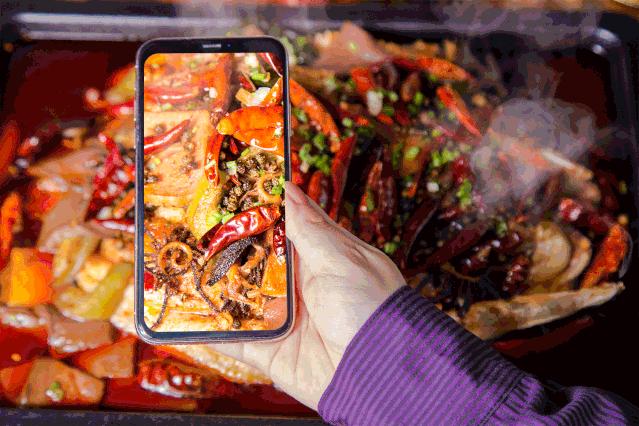 重庆火山烤鱼,麻辣火山烤鱼