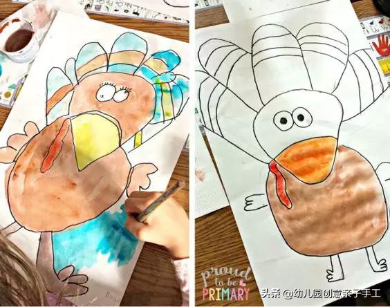 感恩节的游戏跟亲子手工,幼儿园感恩节家长开放日亲子游戏