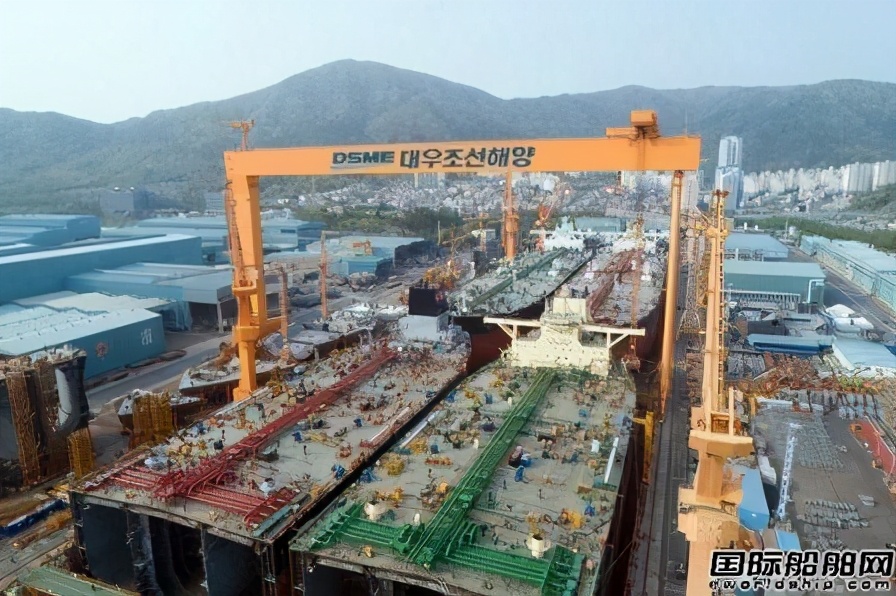造船巨头拿下210亿大单,韩国造船巨头发力