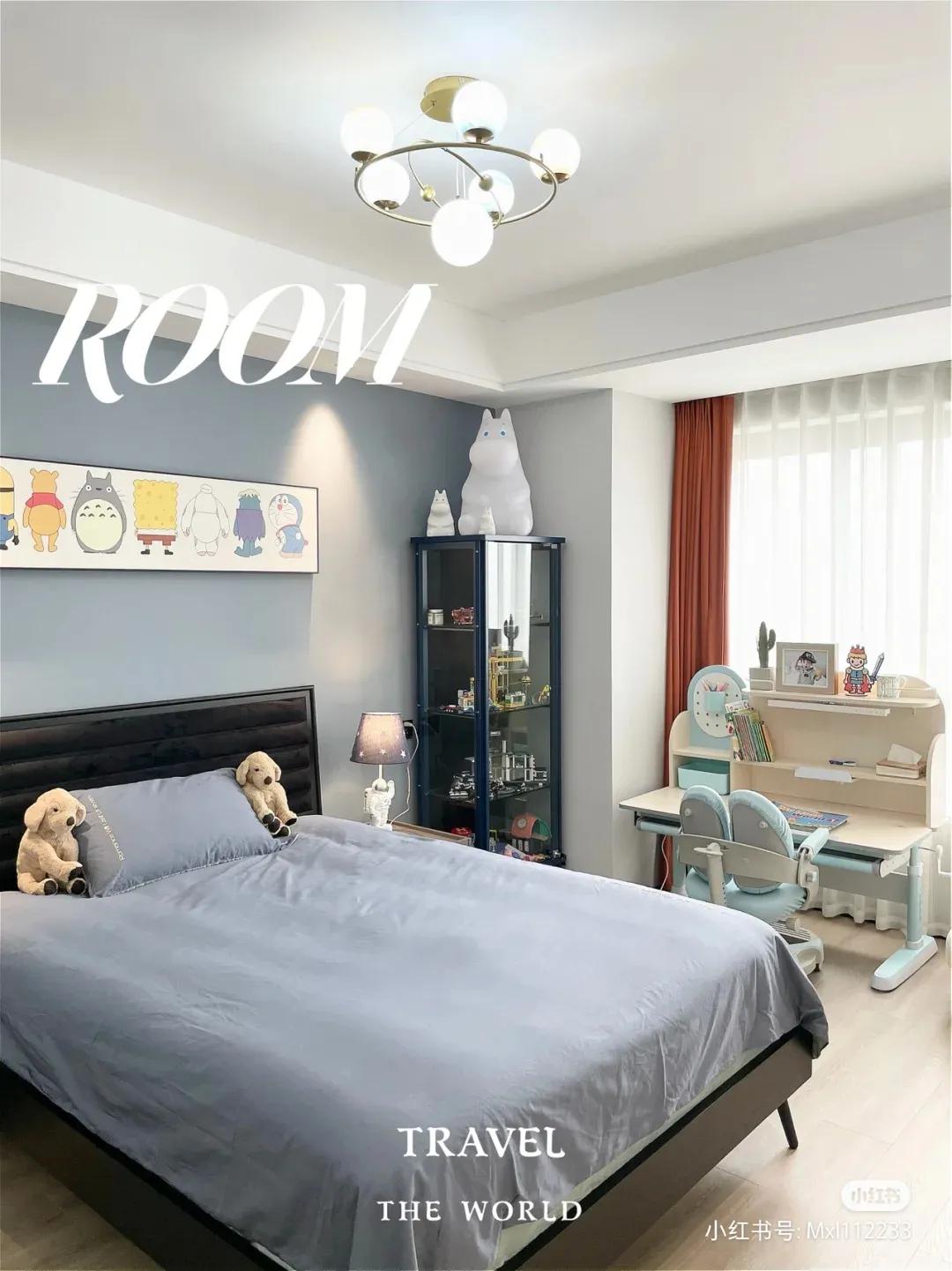 不到8平方的儿童次卧,次卧儿童房小平房