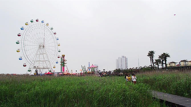 上海金山区有多少沙滩,上海金山沙滩2021门票多少钱