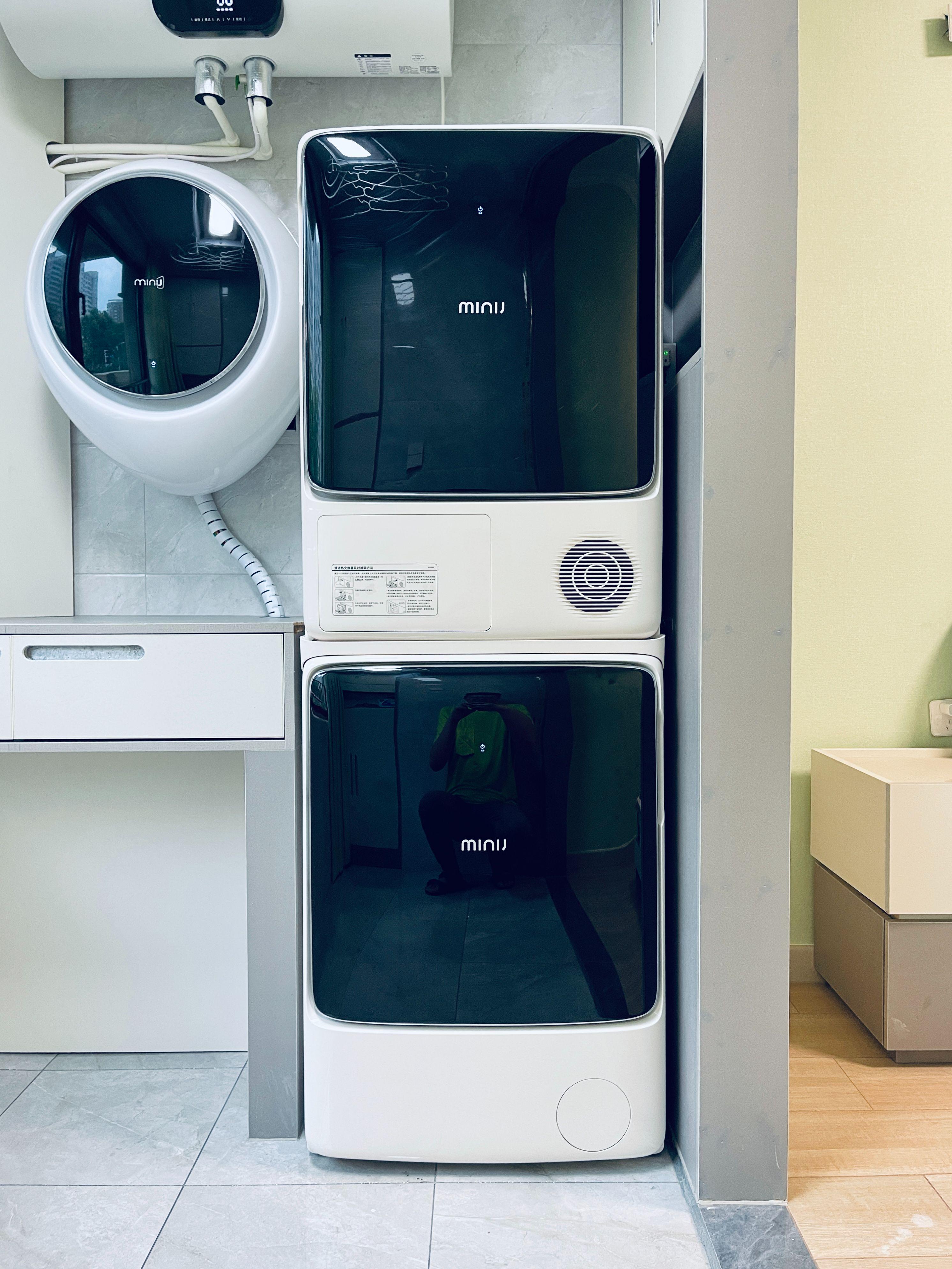 一字型洗衣房怎么布置好看,一平米洗衣房晾衣设计