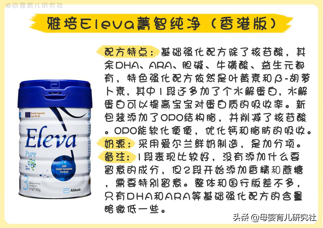 15款热销港版奶粉,15款婴幼儿奶粉