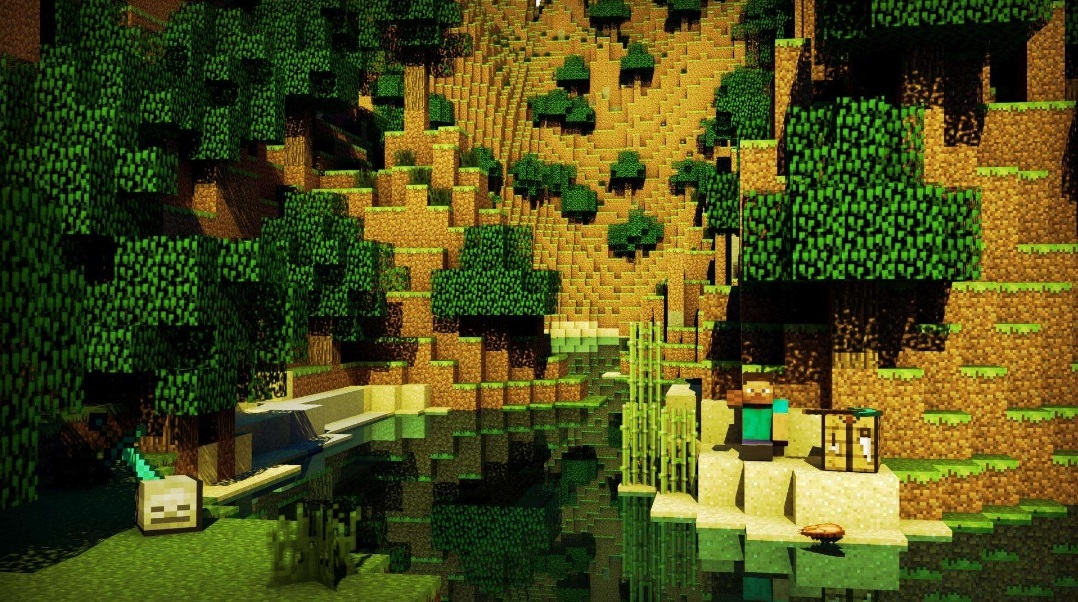 我的世界mc指令的力量,我的世界玩家教迷你世界玩家玩mc