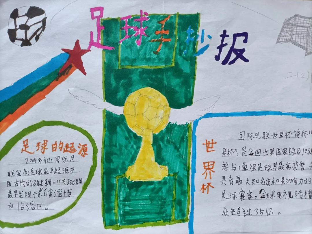 我与校园足球手抄报,以校园足球为主题手抄报