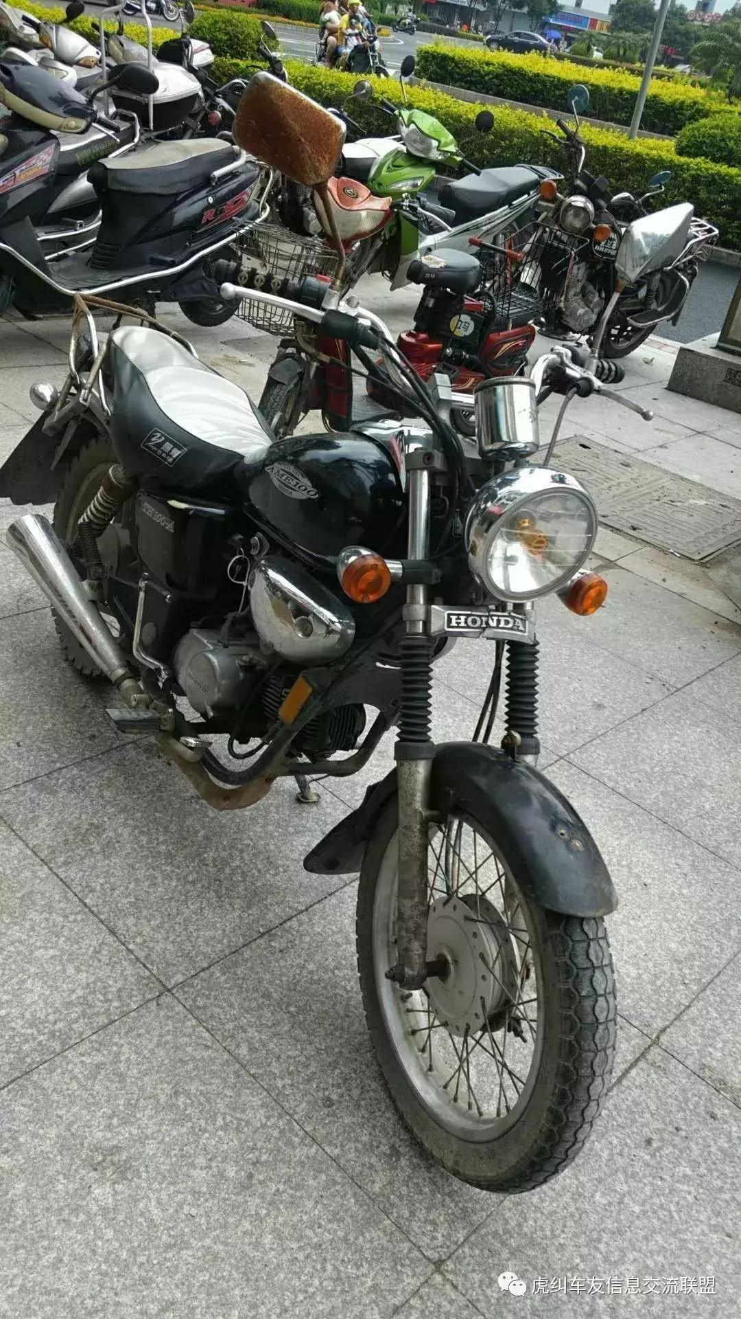 每日之车经典老车本田,天津本田th-2摩托车