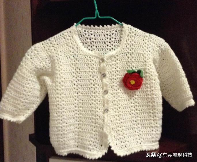 钩针编织教程宝宝衣服新款,手工钩针钩织宝宝毛衣图解