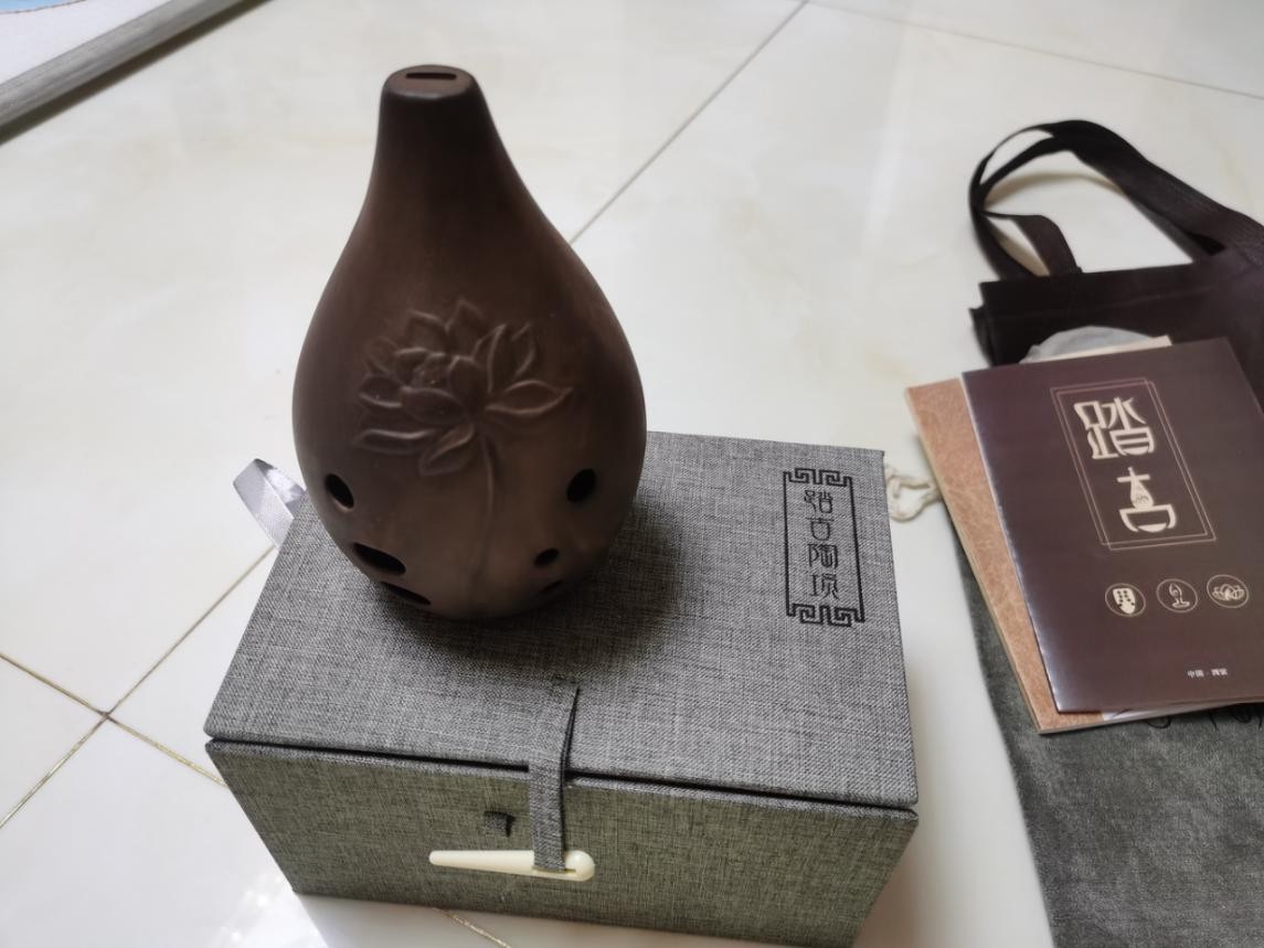 陶埙古埙8孔指法,一吹就响的笛子