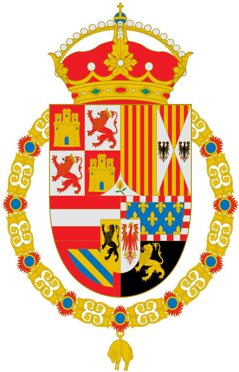 历史上的葡萄牙国旗,西班牙国徽进化史