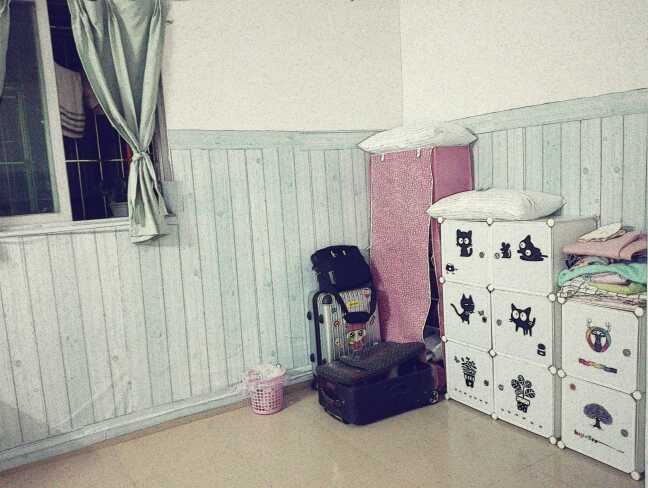 看看深圳塘朗房租2000的出租房，1000元简单改造，照样是温馨小家