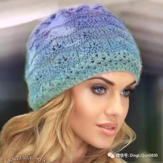 针织帽子简单款好看的,纯手工针织年轻人戴的帽子教程