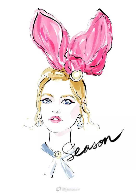 精美水墨插画,那些浪漫的水墨画插画