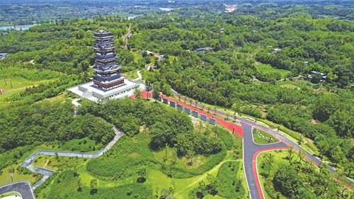 成都东进金堂东部片区,成都东进东西城市轴线