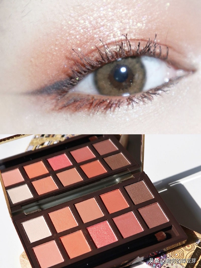 新中式妆容清冷感眼影推荐,眼影推荐平民彩妆女